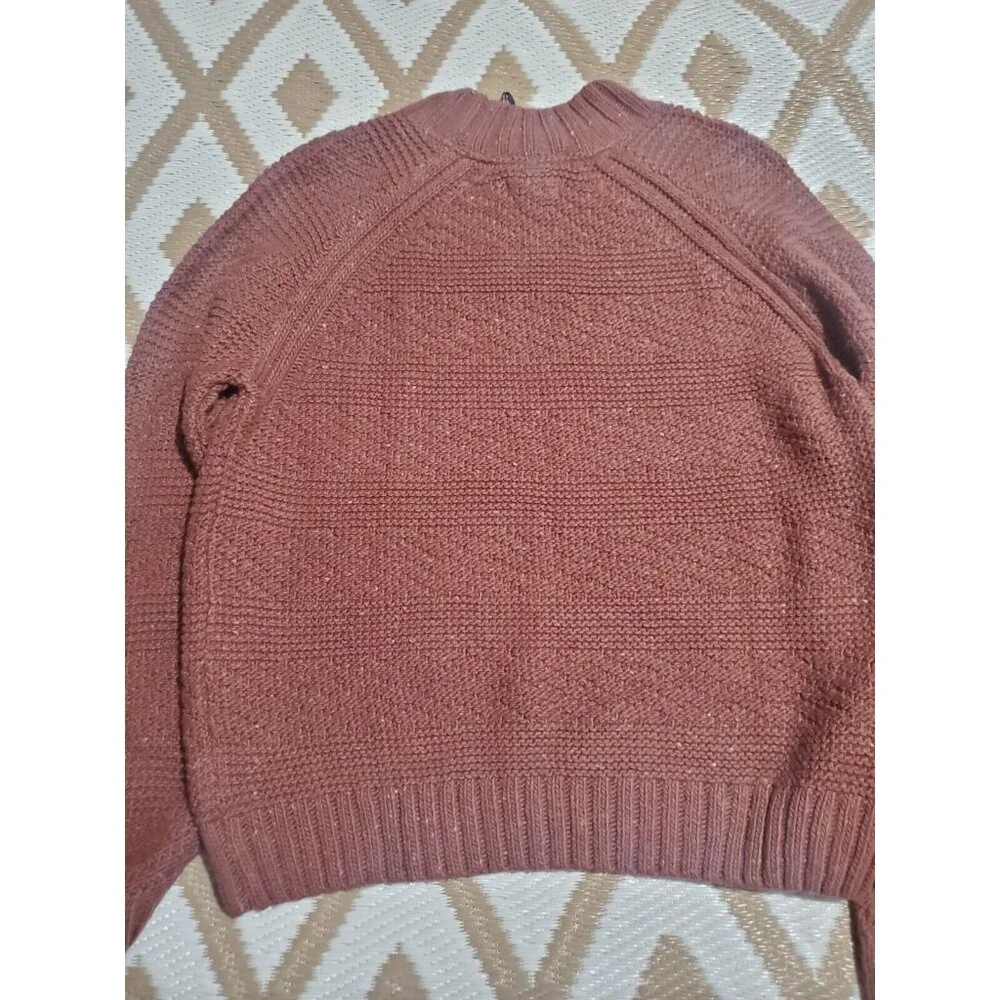 prAna Women's Nemma Mid Weight Mock Neck Organic Cotton Sweater Sz XL NWT - Picture 7 of 10